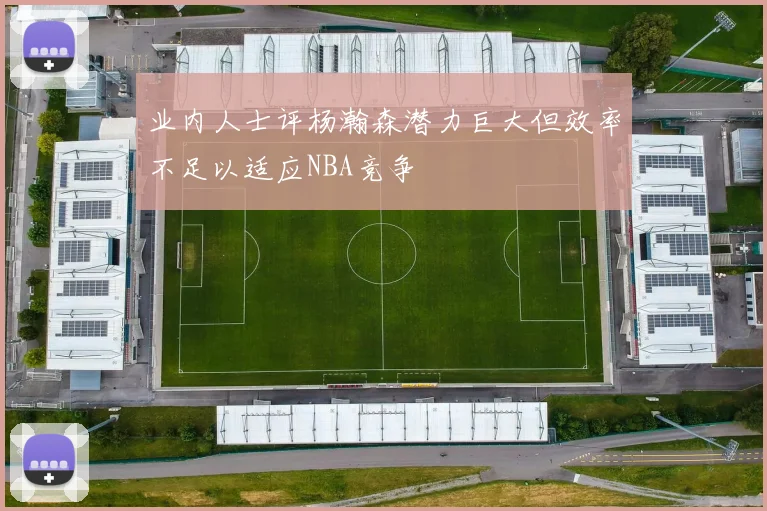 业内人士评杨瀚森潜力巨大但效率不足以适应NBA竞争